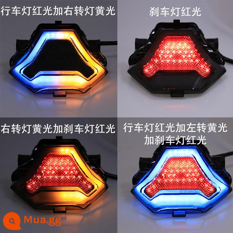 Thích hợp cho đèn LED Niu Shanye r3 uqi/u+/u1c/u1d/u+b sửa đổi giá đỡ đèn đuôi đa năng - Đèn hậu loại A có đèn xanh