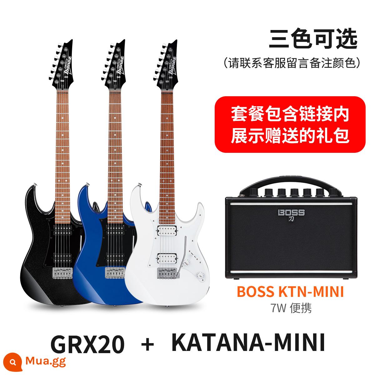 IBANEZ Ibanna GRX40 GRG150/170DX/220PA mục chuyên nghiệp mới bắt đầu bộ guitar điện - [Bán Chạy]Loa GRX20+KTN-MINI