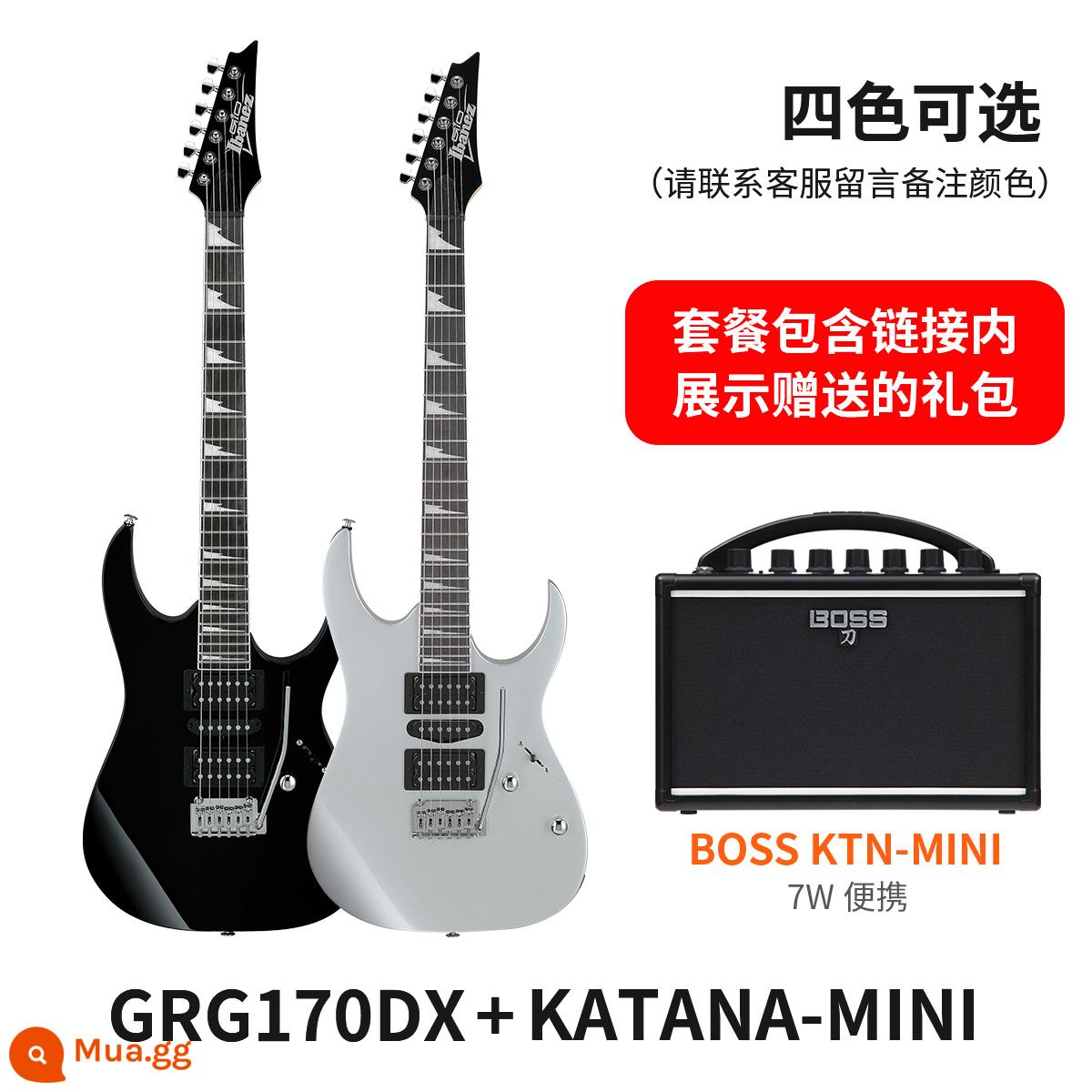 IBANEZ Ibanna GRX40 GRG150/170DX/220PA mục chuyên nghiệp mới bắt đầu bộ guitar điện - [Bán chạy]GRG170DX+KTN-MINI