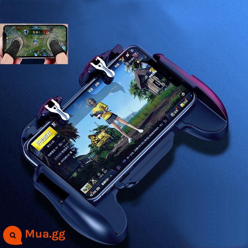 Gà sáu ngón ăn hiện vật gamepad hòa bình ưu tú nút phụ trợ thiết bị bên ngoài tự động quyết định khoảnh khắc đột phá vùng tối súng áp lực trọn bộ trò chơi di động để kích thích chiến trường Apple vượt qua dòng thiết bị lửa chuyên dụng - Bốn ngón tay ★Dụng cụ ăn gà đa năng★ (không tản nhiệt) + cũi ngón tay