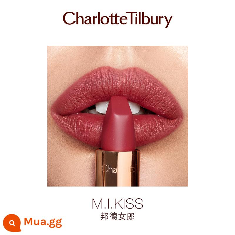 [Lễ hội năm mới] CT Modern Fog Lipstick Hickey WONS Red Brown Bean Paste Son môi dưỡng ẩm - M.I.KISS Cô gái Bond