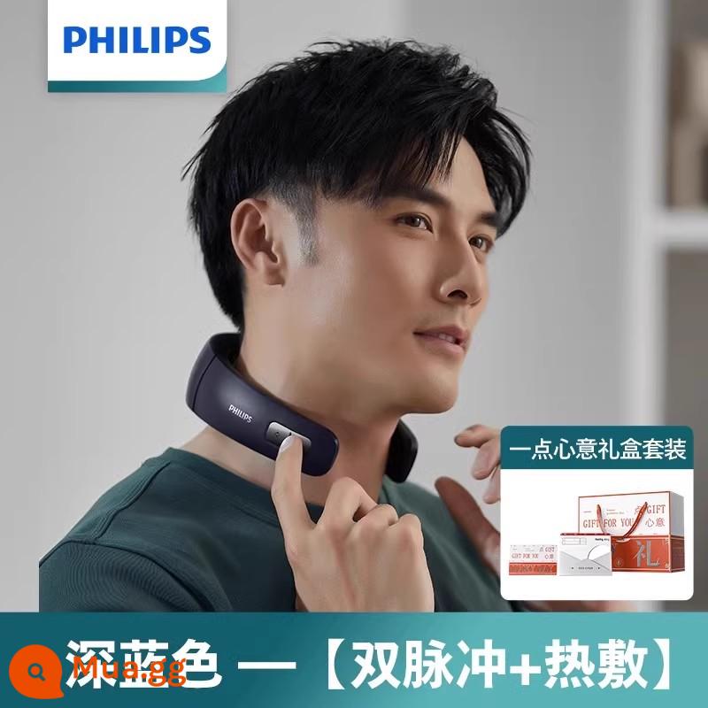 Máy mát xa cổ tử cung Philips Máy mát xa cổ và vai cho nam Máy mát xa cổ nhào làm quà tặng sinh nhật cho bạn trai - 3301N + Hộp Quà Tình Yêu