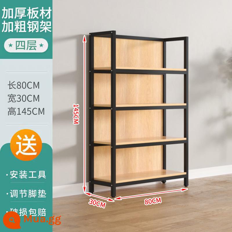 Giá kệ siêu thị giá mỹ phẩm nhiều tầng shop bà mẹ trẻ em tủ trưng bày đồ chơi tủ kệ trưng bày sản phẩm cao từ trần đến sàn - 4 tầng cao 145* dài 80* rộng 30 (tin nhắn màu)