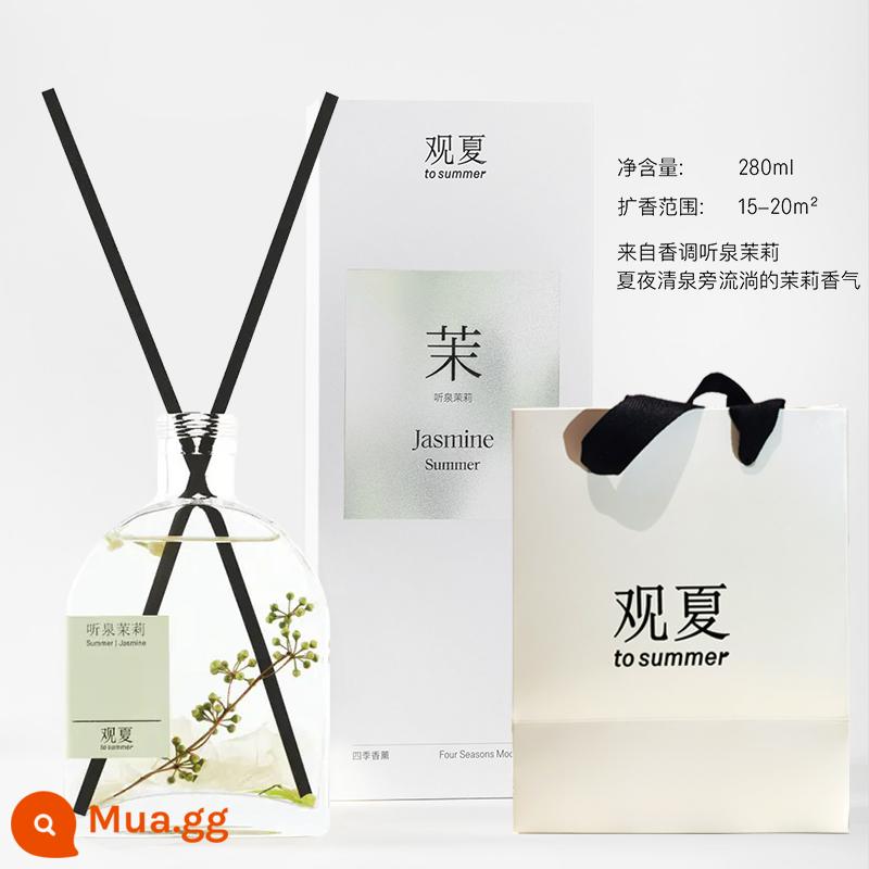 Xem liệu pháp hương liệu mùa hè Kunlun đun sôi tuyết mùa hè và osmanthus vàng cửa hàng hàng đầu tosummerlab không có hộp quà tặng máy khuếch tán lửa GZH - Tingquan Jasmine+túi quà