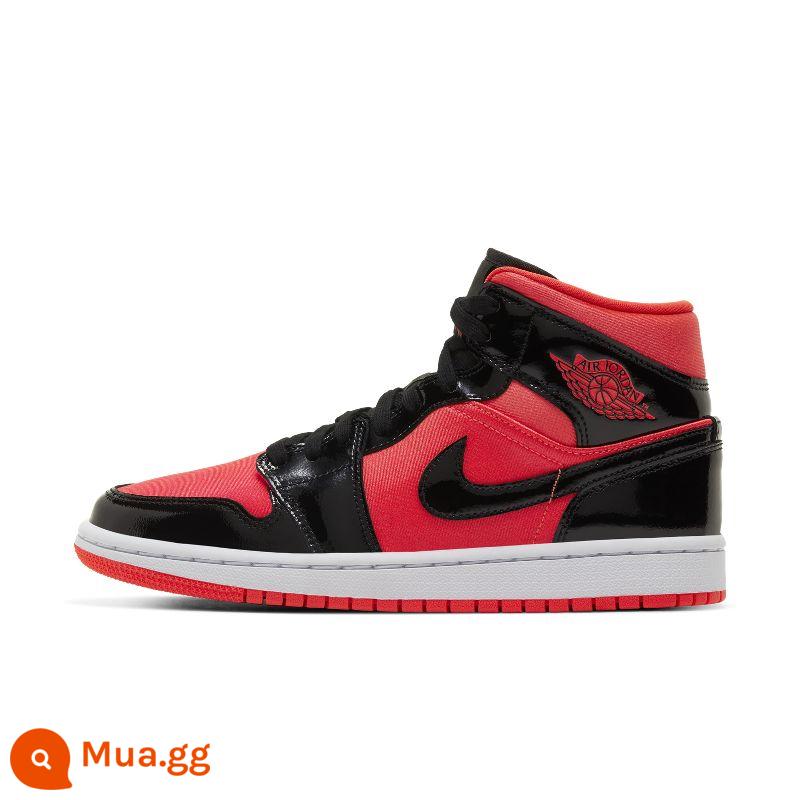 NIKE AIR JORDAN 1 AJ1 Joe 1 giày thể thao nữ giày bóng rổ ống giữa thường ngày BQ6472-308-141 - Đen (BQ6472-600)