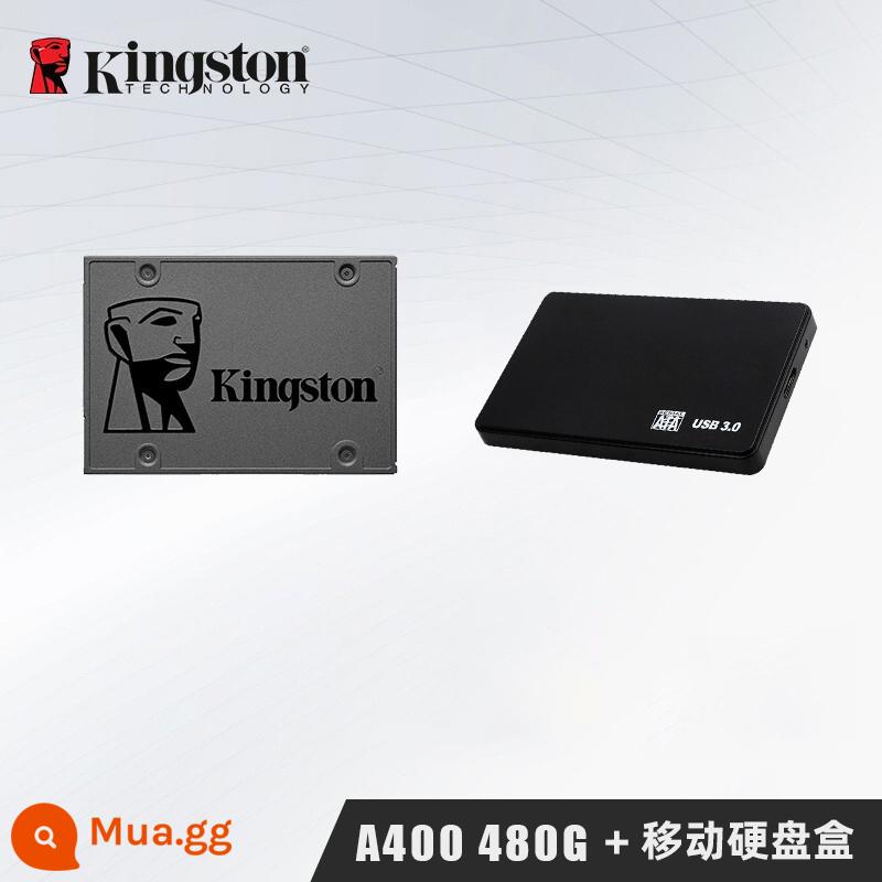 KingstonA400 240G 480G 960G SSD máy tính xách tay máy tính để bàn SSD 2.5 inch sata - Hộp ổ cứng di động A400-480G+