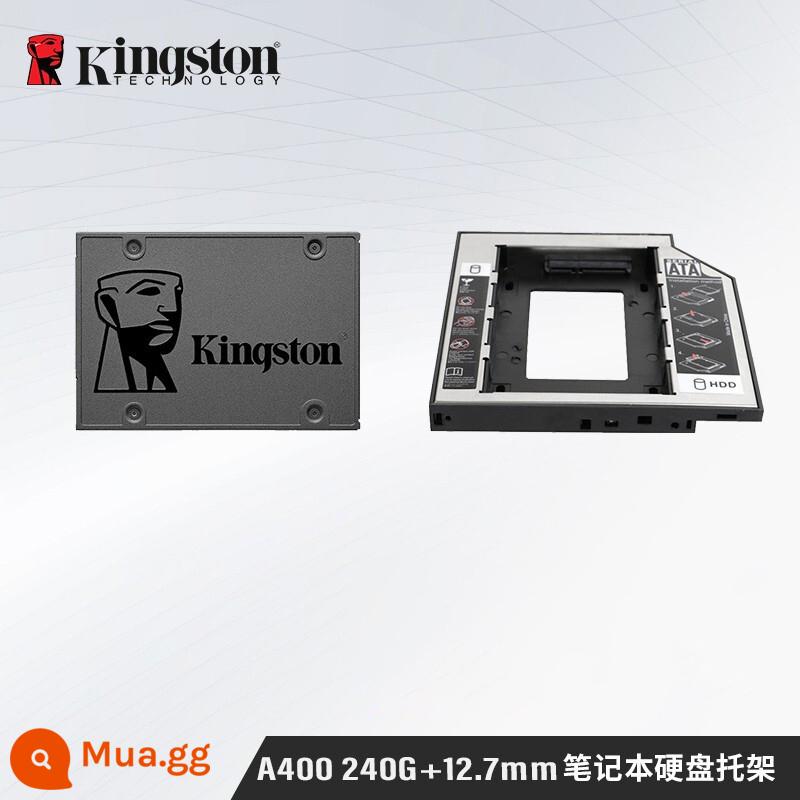 KingstonA400 240G 480G 960G SSD máy tính xách tay máy tính để bàn SSD 2.5 inch sata - Khoang ổ cứng laptop A400-240G+12.7mm