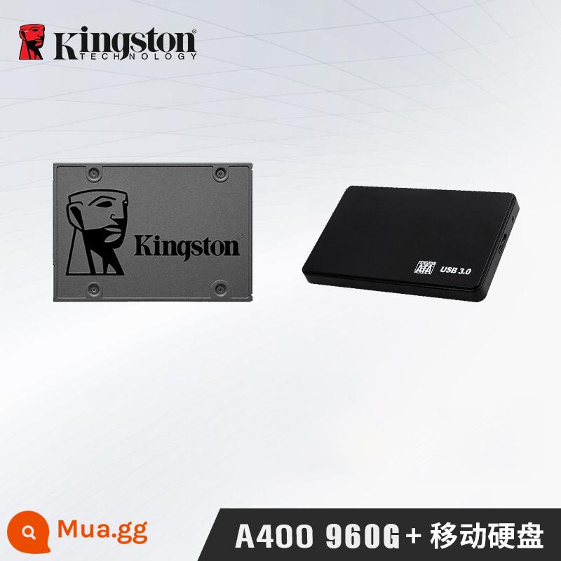 KingstonA400 240G 480G 960G SSD máy tính xách tay máy tính để bàn SSD 2.5 inch sata - Hộp ổ cứng di động A400-960G+