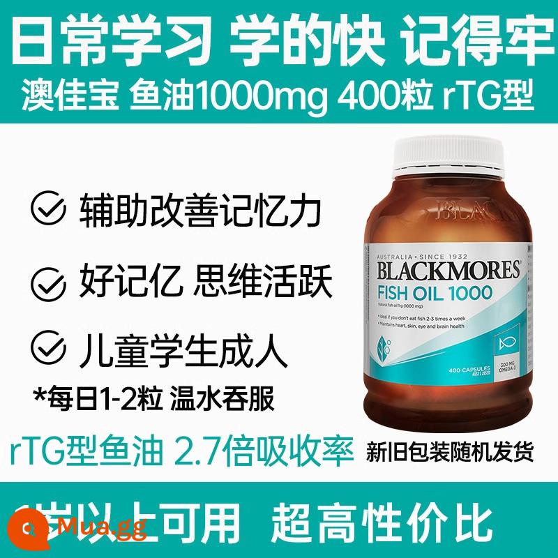 viên bổ não dha student memory bổ não tăng cường cho học sinh cấp 3 và thanh thiếu niên thi tuyển sinh sau đại học dầu cá người lớn trẻ em vitamin B12 - Nghiên cứu hàng ngày về dầu cá rTG nâng cấp Blackmores 1000mg
