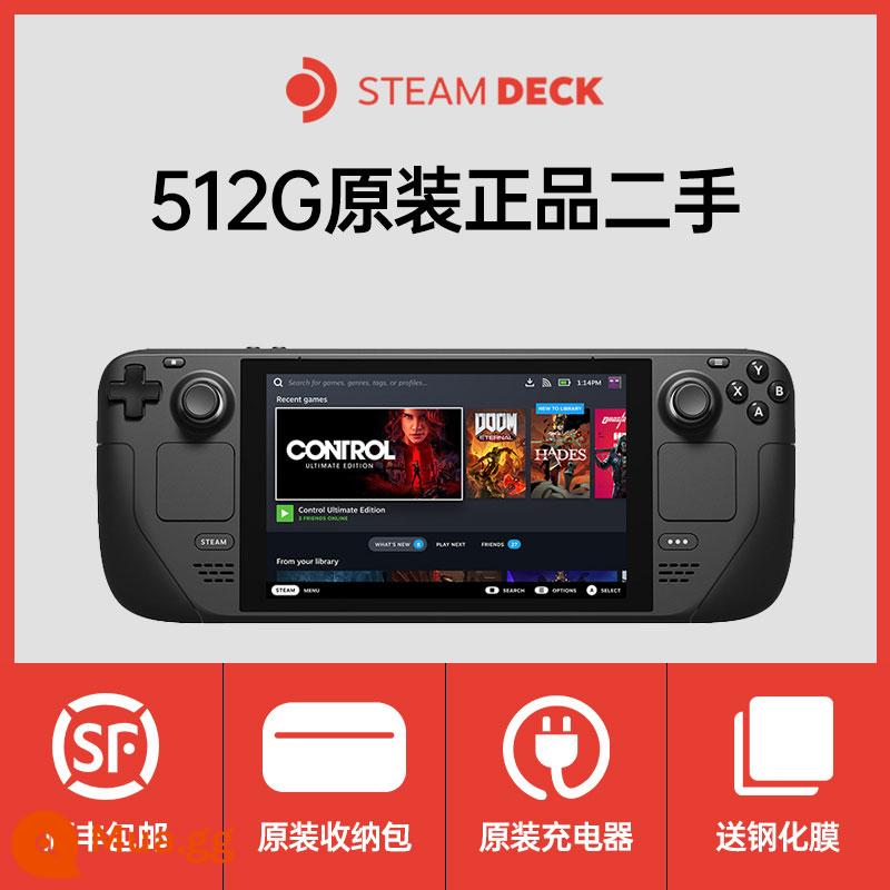 Steam Deck đã qua sử dụng tại chỗ steam deck steamdeck cầm tay 64G máy chơi game cầm tay hệ thống kép 1T - [99 mới] 512G gốc (bao gồm gói quà tặng)