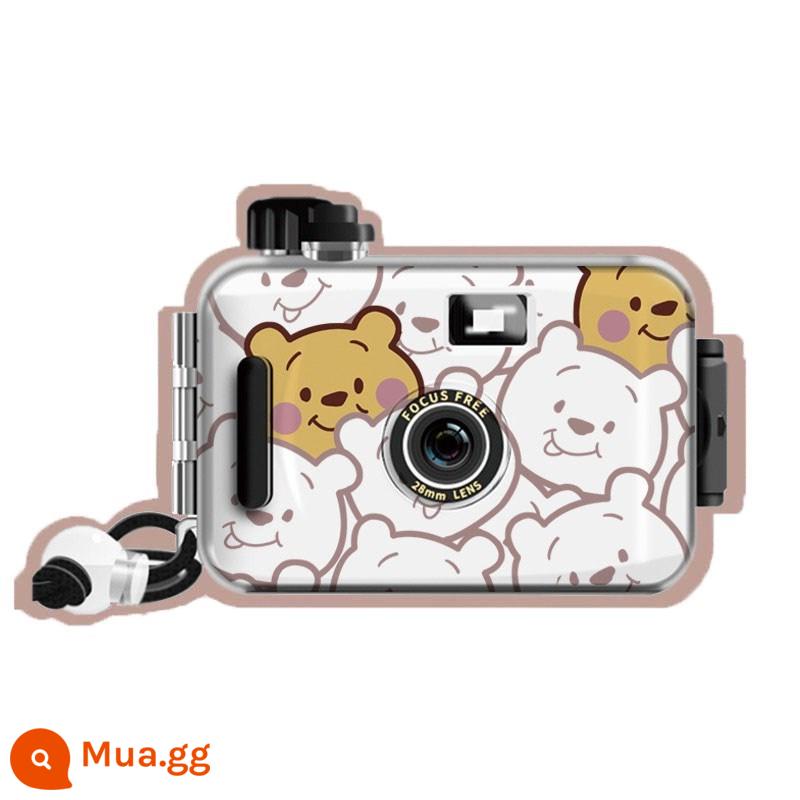 Đánh lừa máy ảnh phim không Polaroid retro phim máy ảnh cặp đôi sinh viên máy ảnh chống thấm nước máy ảnh nhỏ di động - Gấu Qudo