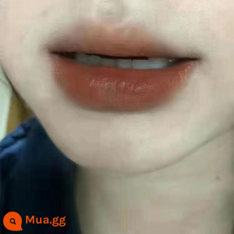 Sữa Huhu Sweet Apricot Nude Lip Clay Plain Matte Matte Lip Men Hiển thị Son môi Trắng Sinh viên Giá cả phải chăng Thương hiệu nhỏ Phụ nữ - 06#/Nâu thuốc lá (chuẩn bị cho mùa thu đông)