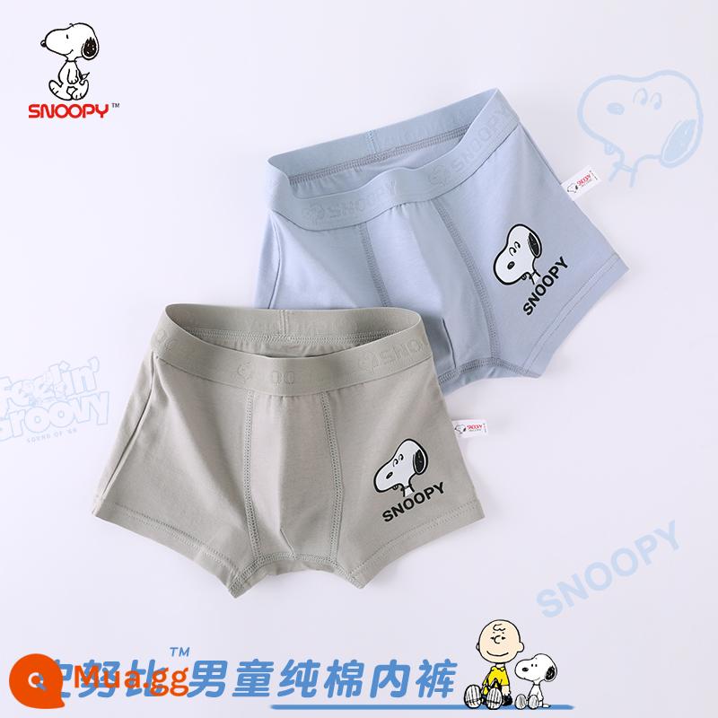 Quần lót trẻ em bé trai bé quần cotton trẻ em 100% cotton cotton 100% modal boy quần đùi bé trai lớn - S170 (bông nguyên chất) 2 cái