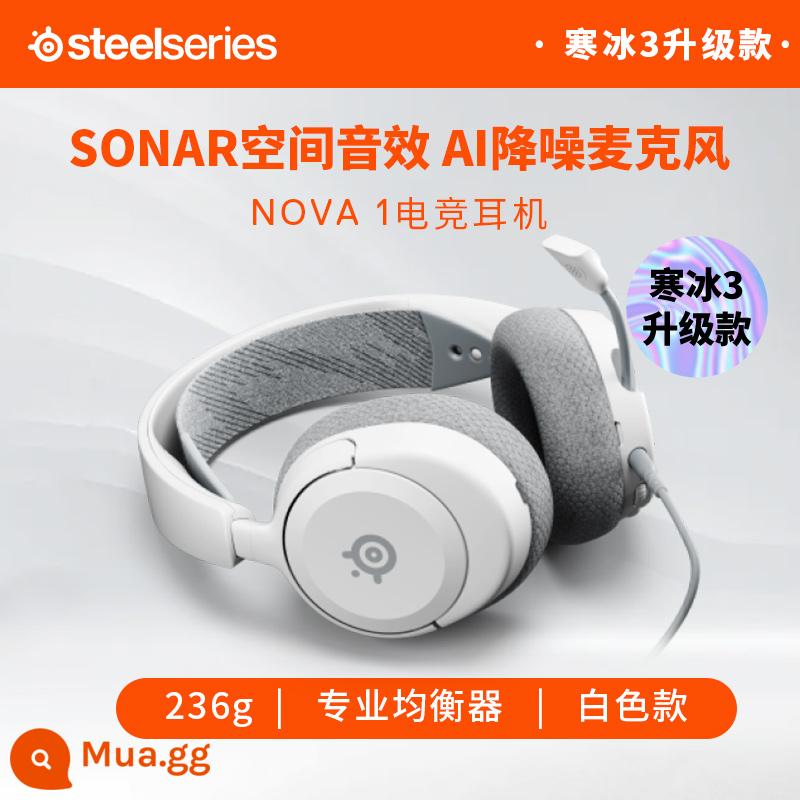 Tai nghe chơi game SteelSeries Arctis Ice 5 Esports Tai nghe chơi game Nova3 khử tiếng ồn - Arctis Nova 1 màu trắng [kết nối 3,5mm]