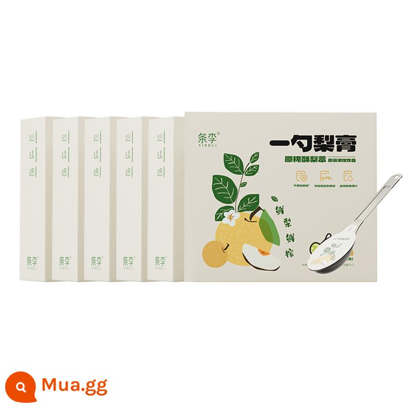 Tiaoli loquat lê mùa thu ngâm trong nước chiết xuất lê giòn Dangshan Zhixue lê phổi dưỡng ẩm ho trẻ em và người lớn xách tay một thìa bột lê - [Chiết xuất lê gốc] Chụp 4 ảnh, 6 ảnh (tổng cộng 60 miếng)