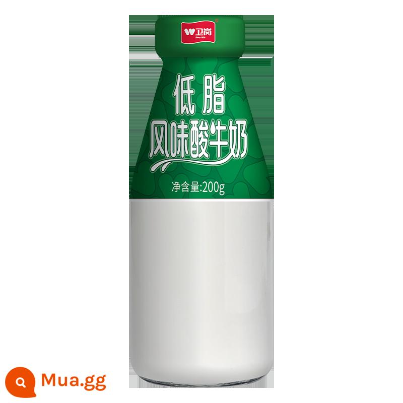 [Đơn hàng hàng ngày Weigang Nam Kinh] Chai sữa tươi thủy tinh 195ml - 200g sữa chua ít béo đóng chai