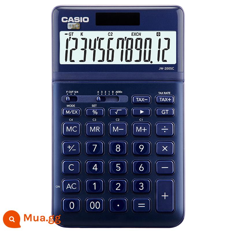 máy tính casio/CASIOJW-200SC máy tính công sở thời trang công sở hàng ngày dễ thương dành cho sinh viên đại học - JW-200NY Sao Kim Cương Xanh