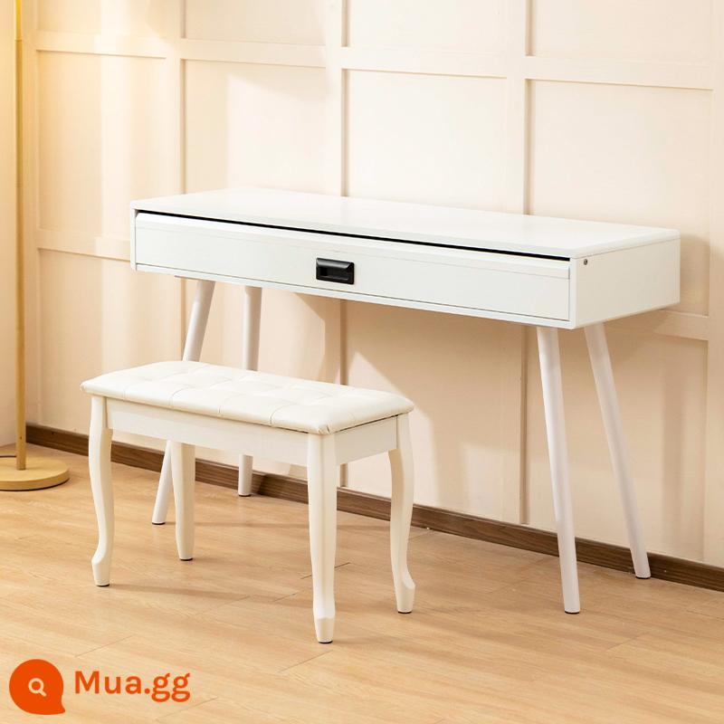 Đàn piano điện tử ngăn kéo ROLYCA RC10 Tủ đựng búa 88 phím có thể nâng lên Đàn piano kỹ thuật số loại ngăn kéo ROLYCA - Trắng