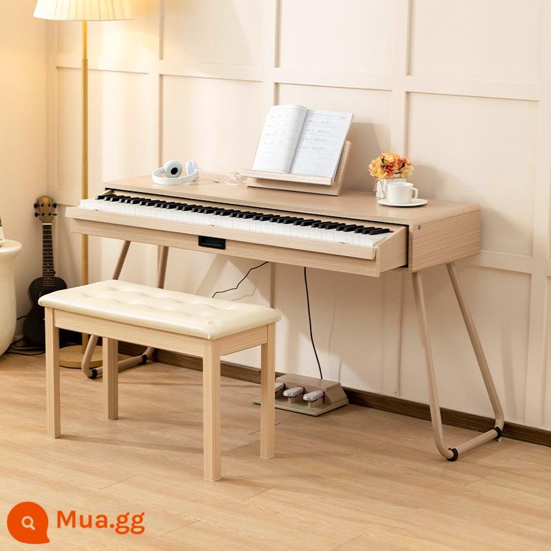 Đàn piano điện tử ngăn kéo ROLYCA RC10 Tủ đựng búa 88 phím có thể nâng lên Đàn piano kỹ thuật số loại ngăn kéo ROLYCA - Be