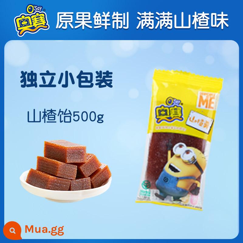 Orsay bánh táo gai lát táo gai súp táo gai bánh táo gai trái cây Danpi dải táo gai đồ ăn nhẹ thông thường của trẻ em - Thạch táo gai 500g