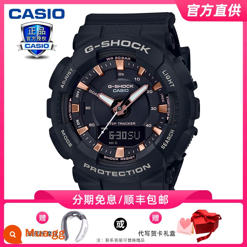 Đồng hồ CASIO nữ gshock phiên bản giới hạn bột hoa anh đào dòng thể thao học sinh trung học cơ sở chống nước GMAS130PA - GMA-S130PA-1APR [Máy ​​mát xa có thương hiệu miễn phí + thiệp chúc mừng có chữ viết ma]