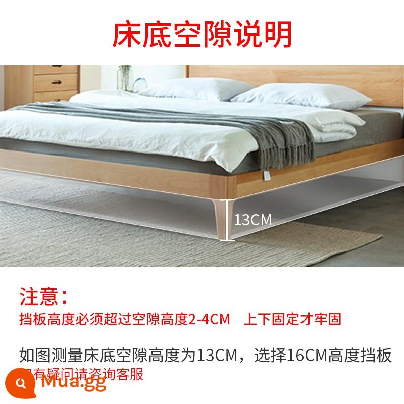 Vách ngăn đáy giường, Vách ngăn PVC chống mèo, Vách ngăn khoảng cách đáy ghế sofa, Vách ngăn khoảng cách để bàn, Vách ngăn acrylic hình chữ L - Vách ngăn đáy giường nên cao hơn khe hở từ 2-4 cm