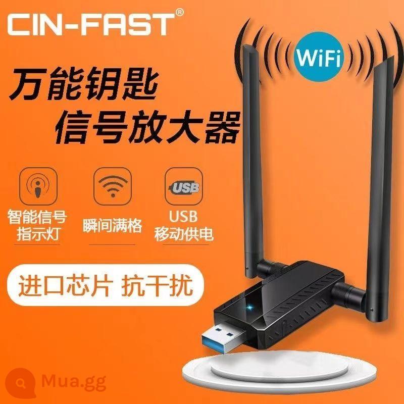 usb hỗ trợ repeater wifi booster usbwifi khuếch đại mạng không dây gia đình repeater expander - Bộ khuếch đại tín hiệu USB [model nâng cấp có độ ổn định cao]