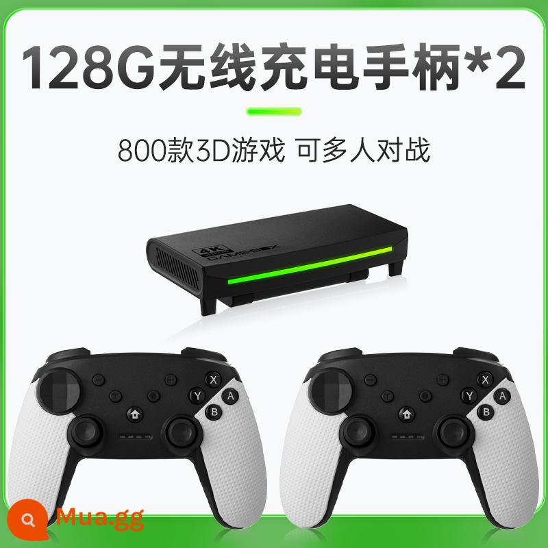 Bảng điều khiển trò chơi Fenghuo Boy HD PSP được kết nối với TV 2022 mới rocker arcade home hộp trò chơi 3D độc lập lớn có thể chơi God of War tay cầm không dây đôi FC hoài cổ - Tay cầm sạc không dây kép ▲ 800 trò chơi 3D ▲ Có thể chiến đấu nhiều người