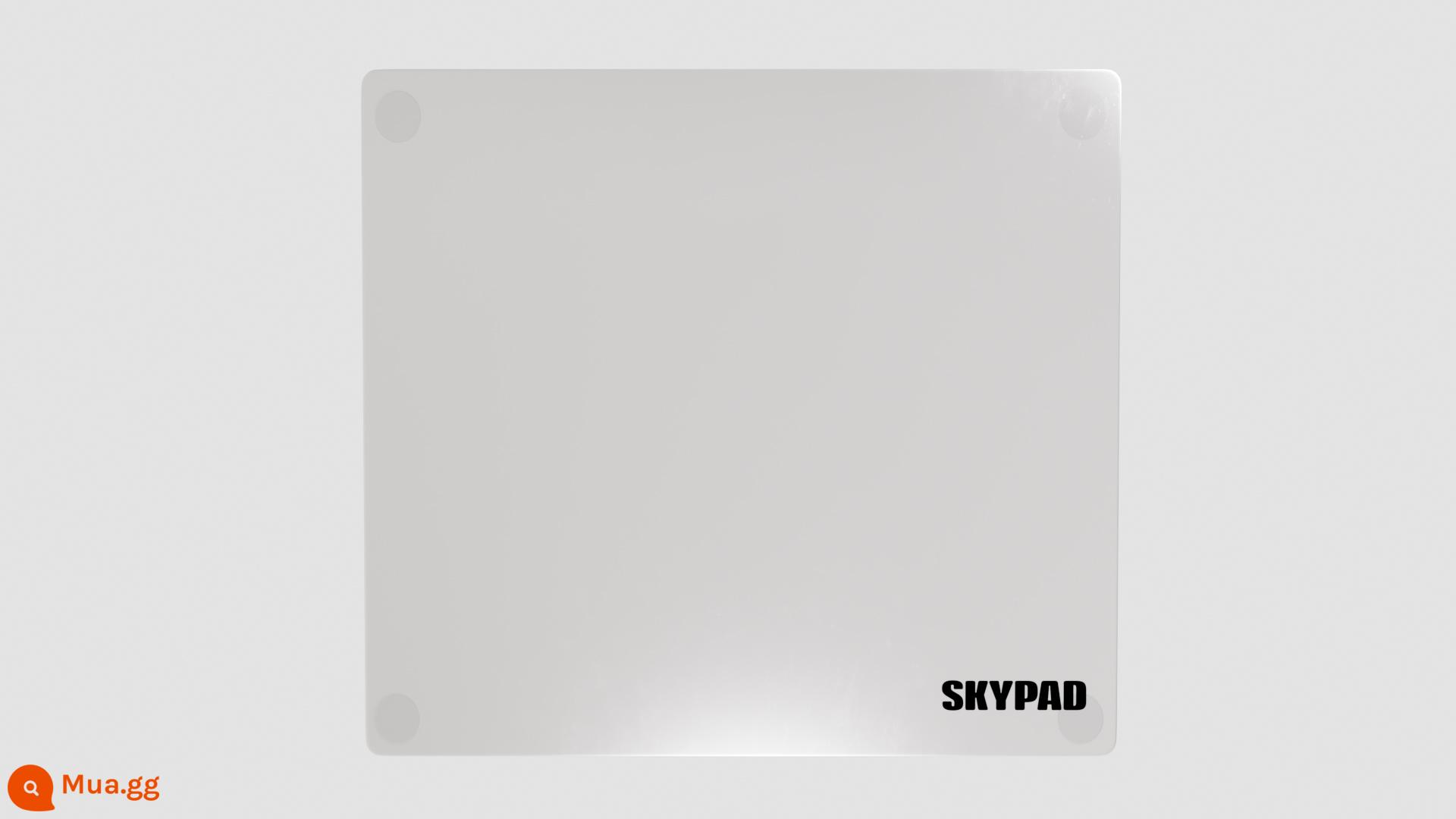 Miếng lót chuột skypad3.0XL kính cường lực siêu lớn giáng sinh gửi các chàng trai thể thao điện tử chuyên game FPS mượt mà - 3.0XL chữ trắng 50cm*40cm