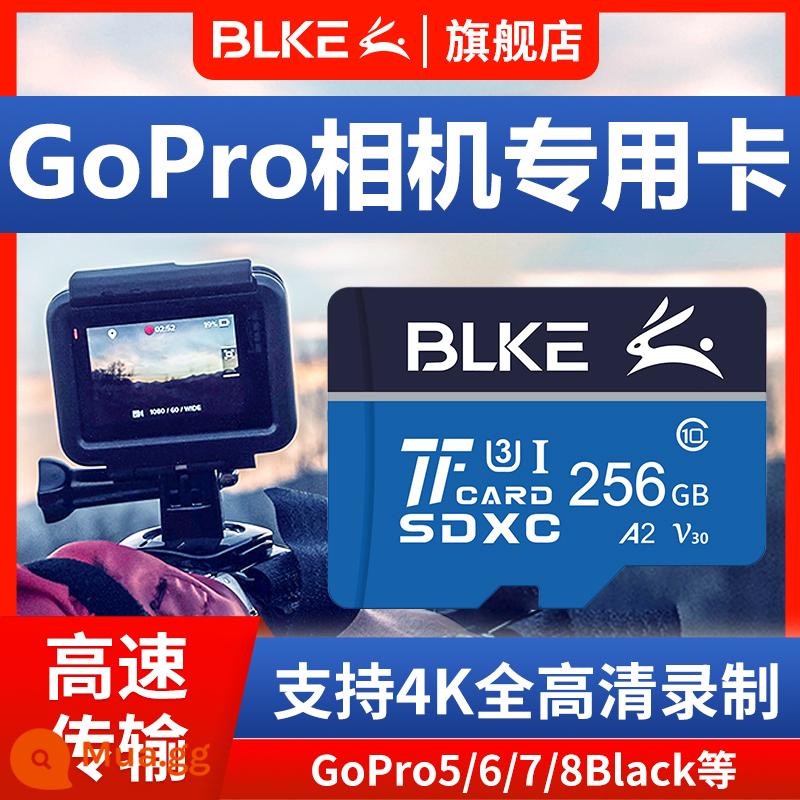 Bộ nhớ máy ảnh thể thao GoPro thẻ chuyên dụng 64g lưu trữ máy ảnh thẻ tf chó núi A8 chó đen lưu trữ thẻ sd - Thẻ nhớ camera hành động [256G]