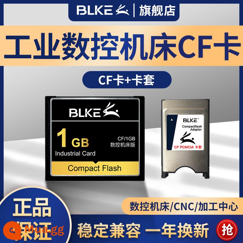 Thẻ nhớ CF công nghiệp CF1g trung tâm gia công máy công cụ CNC FANUC Frank máy điều khiển đầu đọc thẻ nhớ - Thẻ CF ① GB + ngăn đựng thẻ CF (bộ hai chiếc)