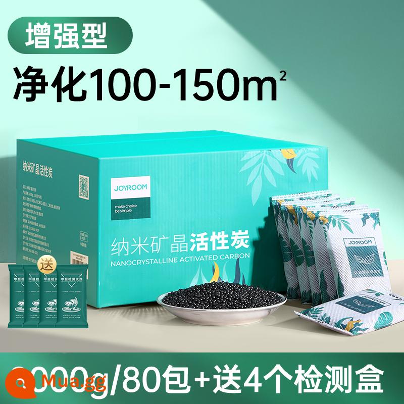 Than hoạt tính khử formaldehyde khử mùi nhà mới Túi than tre khử mùi trang trí nhà hấp thụ formaldehyde làm sạch không khí túi carbon 1099 - 8000g than hoạt tính [loại tăng cường] miễn phí 4 hộp phát hiện - thanh lọc 100-150 mét vuông