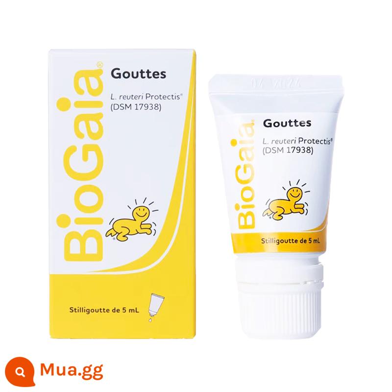 BioGaia Baio dành cho trẻ sơ sinh men vi sinh dạng giọt 5ml cho bé Lactobacillus đầy hơi đau bụng - [Chuỗi lạnh SF Express] Vi khuẩn được cấp bằng sáng chế DSM17938