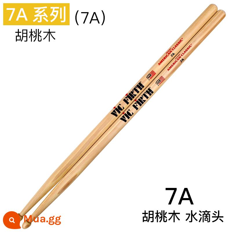 Thanh trống vic firth thanh trống quả óc chó 5a 5b 7a trống jazz vf thực hành dùi trống vic trống búa - Dòng 7A(7A)