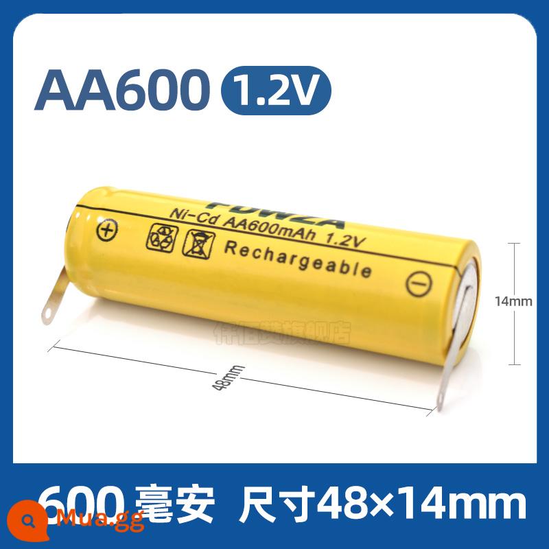 Máy cạo râu điện pin sạc lithium 1.2V phụ kiện thay thế đa năng thích hợp cho máy cạo râu Philips Feike - [AA600] 600mA Số 5 1.2V