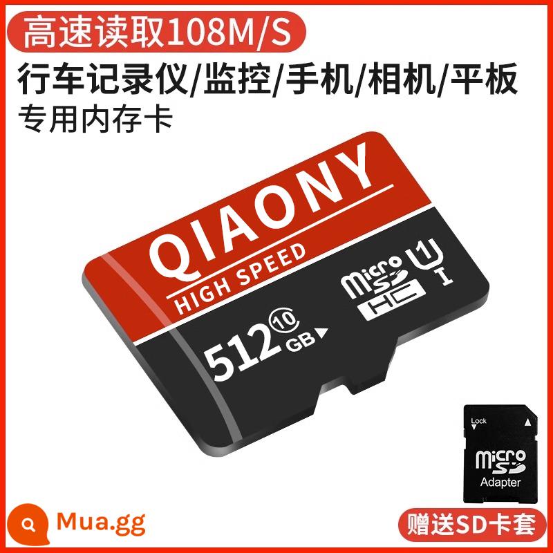 Máy ghi âm lái xe thẻ nhớ sd thẻ nhớ 512g ống kính chụp ảnh giám sát chuyên dụng 32g tốc độ cao điện thoại di động thẻ tf 256 - U1 [giám sát/ghi âm lái xe/điện thoại di động/máy ảnh] 512G