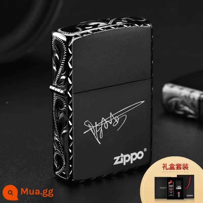 Bật lửa pZPPO1 Zhibao nam chính hãng zioop khắc đá đen zpo tùy chỉnh khắc chữ I word official website giới hạn chính hãng - Đá Đen Khắc-Logo-Tùy Chỉnh Chữ Ký Liên Hệ Chăm Sóc Khách Hàng (Bộ Hộp Quà Tặng)