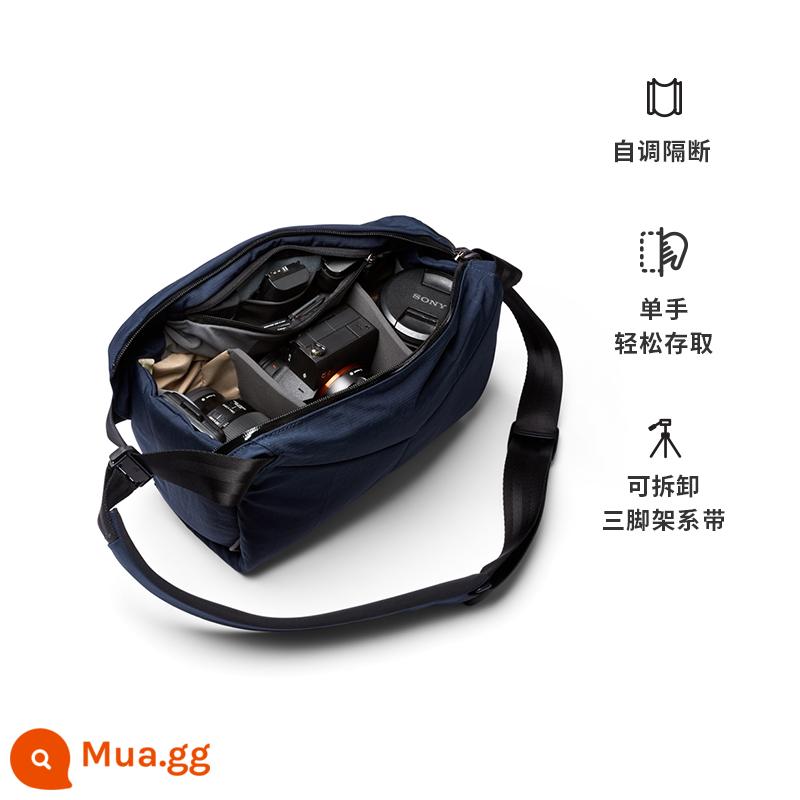 Bellroy Australia Venture Sling 10L Explorer Túi đựng máy ảnh Chụp ảnh Túi đeo chéo du lịch một mắt - Bầu trời đêm xanh 10L