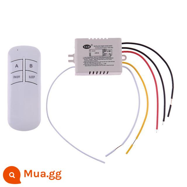 BẬT/TẮT không dây 1/2/3 cách Công tắc điều khiển từ xa đèn 220V R - Ba cách khác