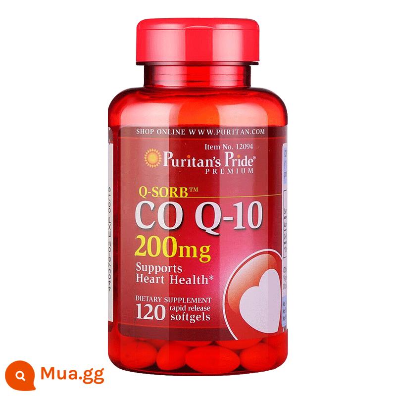 Coenzyme ql0 viên nang mềm Tmall q-10 chính gốc Mỹ coenzyme q10 giải pháp gốc để bảo vệ sản phẩm chăm sóc sức khỏe tim mạch coq - 200mg*120 viên (3 chai giảm giá 80 nhân dân tệ, 4 chai giảm giá 110 nhân dân tệ)