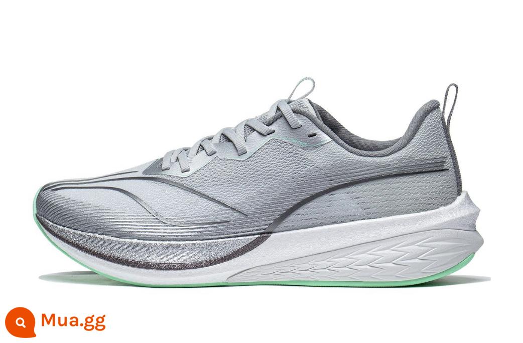 Giày chạy bộ Li Ning Chitu 6pro Giày chạy bộ thể thao nam thoáng khí chống mài mòn chống trơn trượt phục hồi mùa xuân và mùa hè ARMT013 - Màu xám bạc [chính hãng không mã hóa, có thể kiểm tra chống giả] ARMT013-14