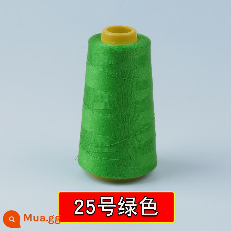 402 quần áo đường chỉ may may tay hộ gia đình 2 sợi mịn máy may chùa đường chỉ may quần áo phẳng tốc độ cao xe sợi polyester chủ đề - Chùa Tuyến số 25 Xanh 1