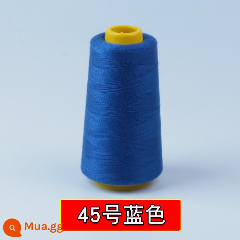 402 quần áo đường chỉ may may tay hộ gia đình 2 sợi mịn máy may chùa đường chỉ may quần áo phẳng tốc độ cao xe sợi polyester chủ đề - Chùa Tuyến số 45 Xanh 1