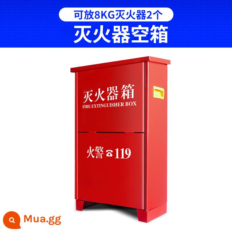 Bình chữa cháy hộ gia đình 4kg shop có hộp chữa cháy 4kg nhà xưởng bột khô chuyên dụng thương mại 2/3/5kg8kg - Bình chữa cháy bột khô 8kg 2 gói (hộp rỗng)