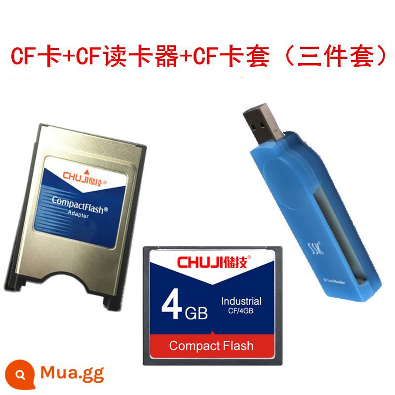 Thẻ CF 2G công nghiệp cấp máy CNC công cụ thẻ nhớ FANUC thẻ CF FANUC hệ thống thẻ nhớ cnc Mitsubishi - Thẻ CF 4GB [thẻ + đầu đọc thẻ + ngăn chứa thẻ]