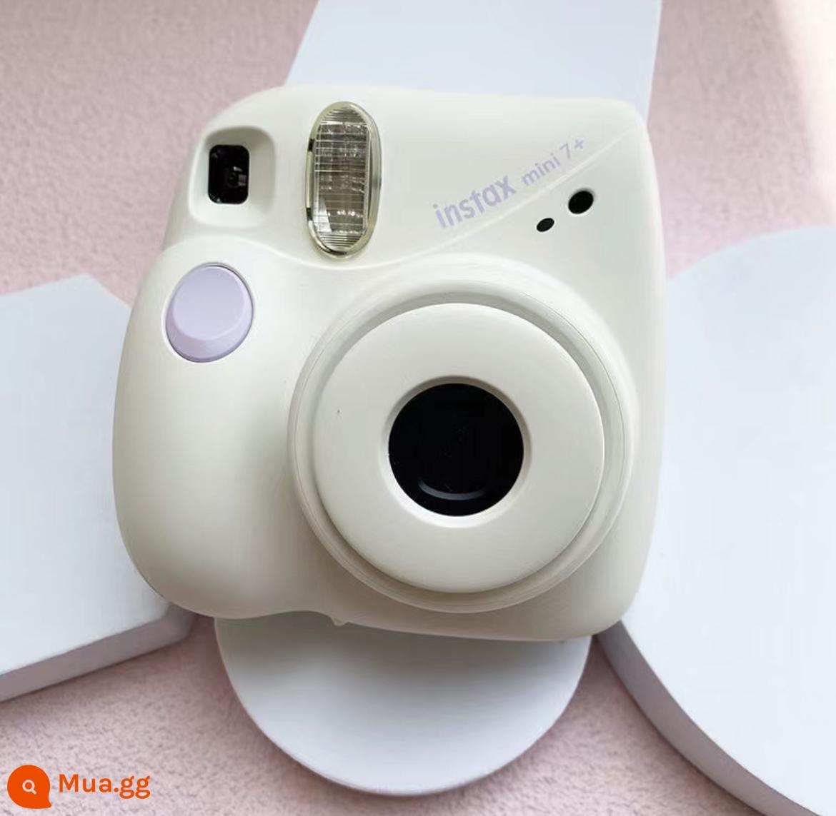 Polaroid mini7S đã qua sử dụng liền mini115 inch rộng 210 Fujifilm mini9 - mini7+trắng+vỏ bảo vệ pha lê+pin-85 mới