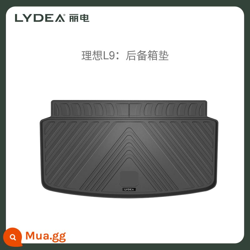 Lidian Lý Tưởng L7/L8/L9 Thân Thảm Khóa 3 Hàng Đệm Lưng Bảo Vệ Đặc Biệt Thân Cây Thảm Phụ Kiện - Thảm lót cốp L9 lý tưởng [Vách ngăn chống rò rỉ được nâng cấp]