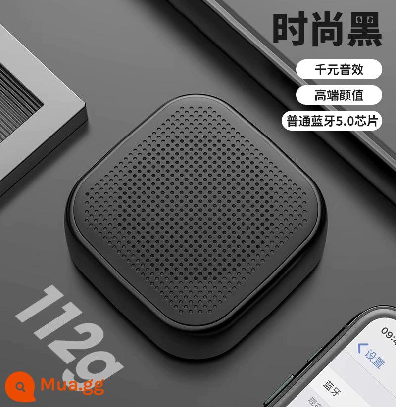 Âm thanh thanh toán WeChat, phát thanh viên giọng nói Alipay, bộ sưu tập mã QR, gian hàng trên đường phố, loa Bluetooth nhỏ, âm lượng lớn - [Phiên bản dùng thử-Đen] Không nên dùng