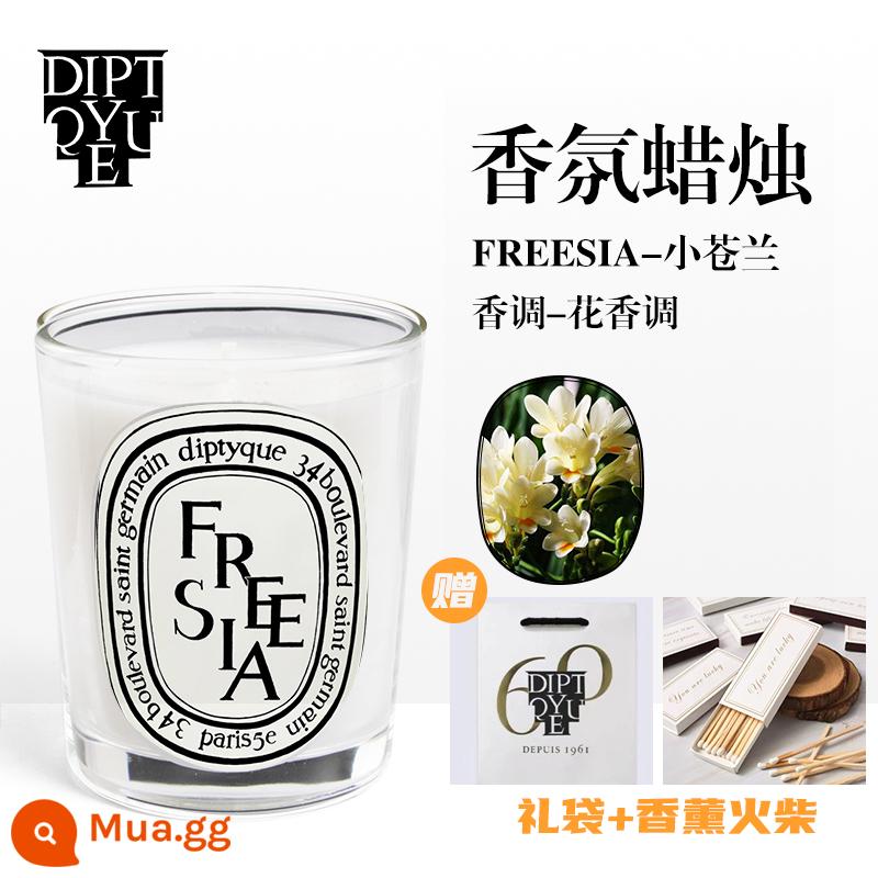 Diptyque Nến thơm Diptyque hốc lưu niệm đèn dầu thơm quà tặng sinh nhật Lễ Tình Nhân - [Freesia 190g]FRAASIA-hương hoa