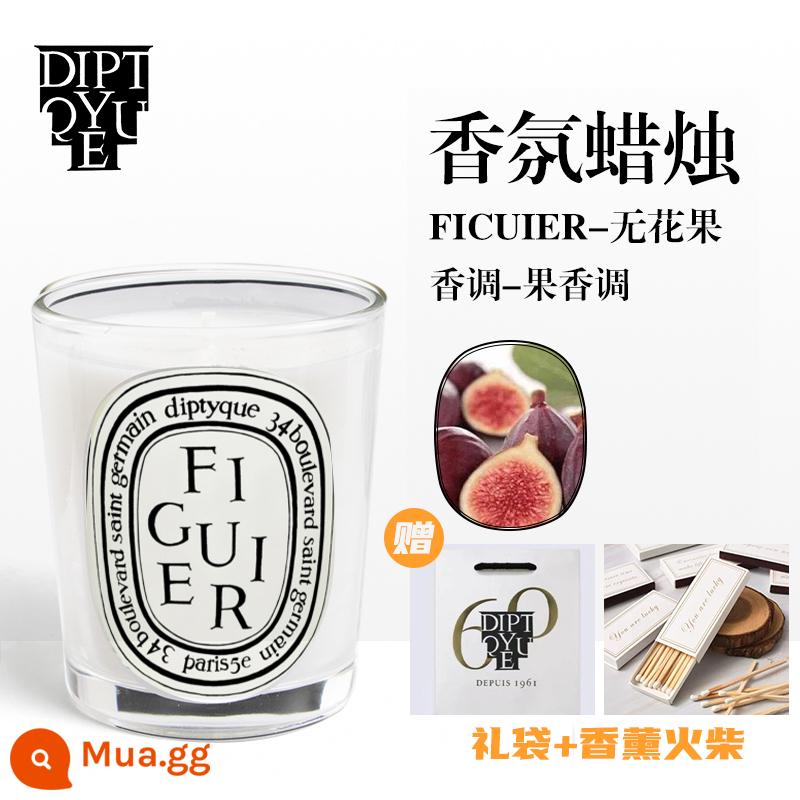 Diptyque Nến thơm Diptyque hốc lưu niệm đèn dầu thơm quà tặng sinh nhật Lễ Tình Nhân - [Hình 190g] FICUIER-hương thơm trái cây